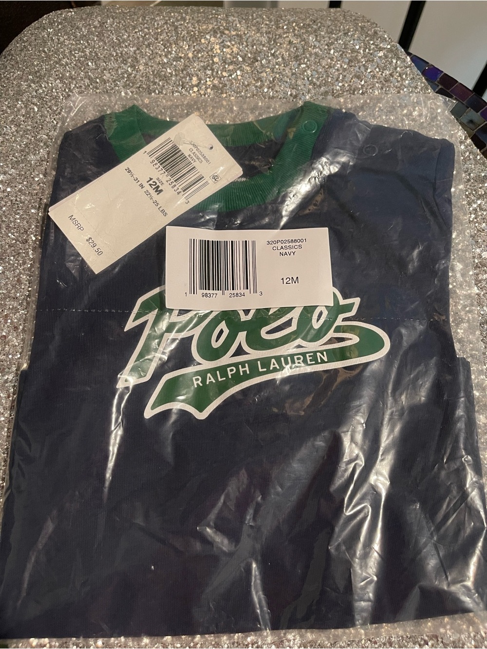 Polo baby tee nwt
